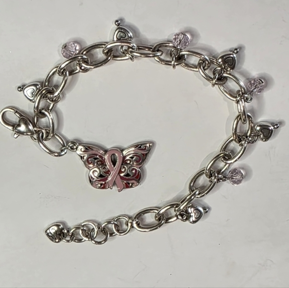 Brighton Power‎ of Pink breast cancer awareness bracelet Butterfly